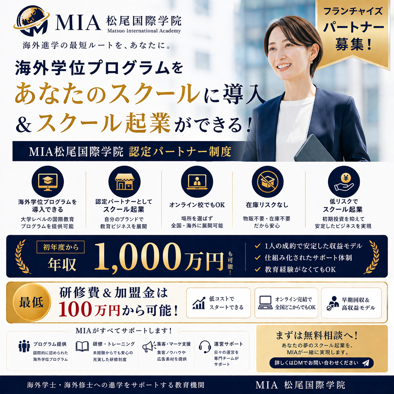 MIA松尾国際学院フランチャイズ